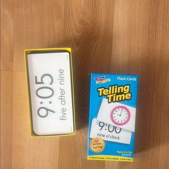 Telling Time Flash Cards - Picture 3 of 8